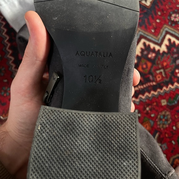 Aquatalia Leather Heeled Boots - Picture 7 of 7